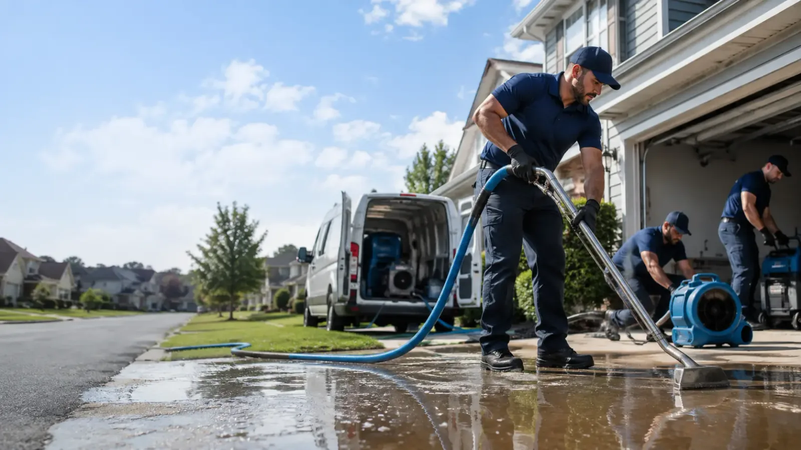 Flood Damage Restoration in Hoople, ND